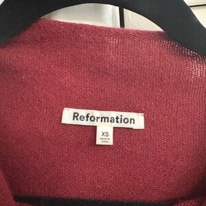 Reformation Cashmere Mock Neck Women’s Sweater